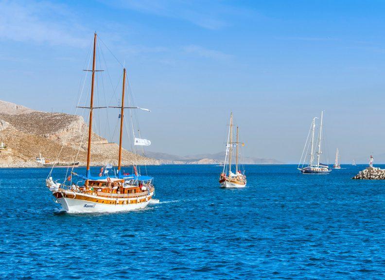 Goletas tradicionales en Croacia