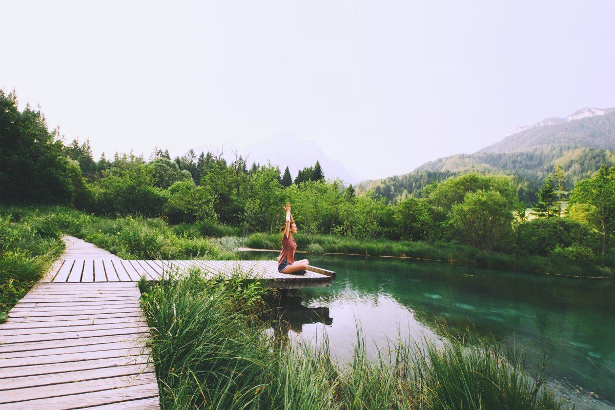 Yoga en naturaleza, Eslovenia