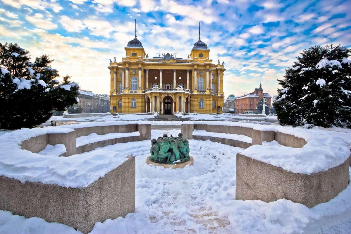 Zagreb en invierno