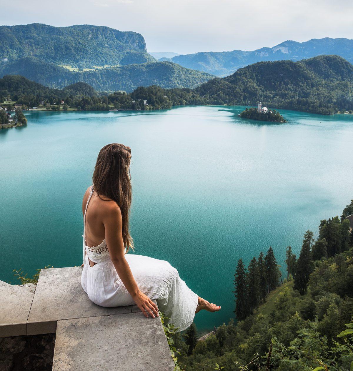 Lago de Bled en Eslovenia
