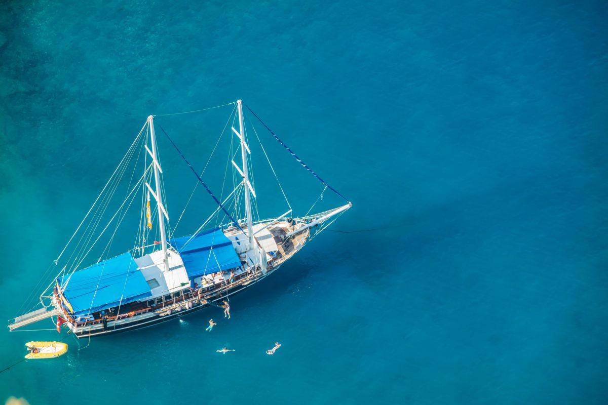 Goleta privada en Croacia