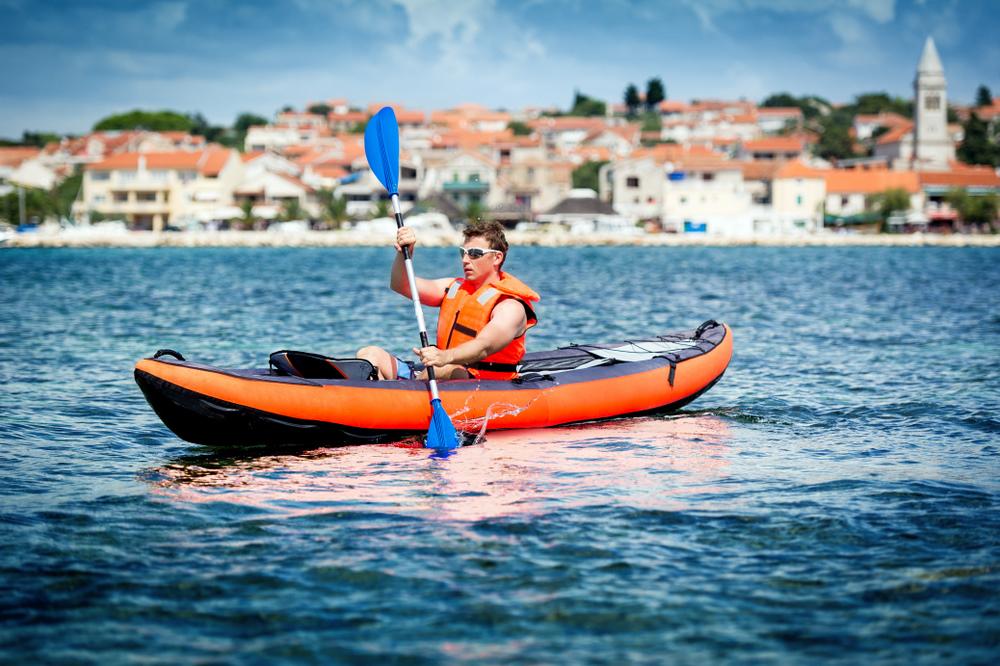 excursión en kayak en croacia